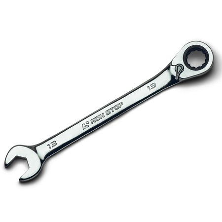 NON STOP AUTO TOOLS 13mm Ultrafine 120Tooth Reversible Ratcheting Combination Wrench NS71013